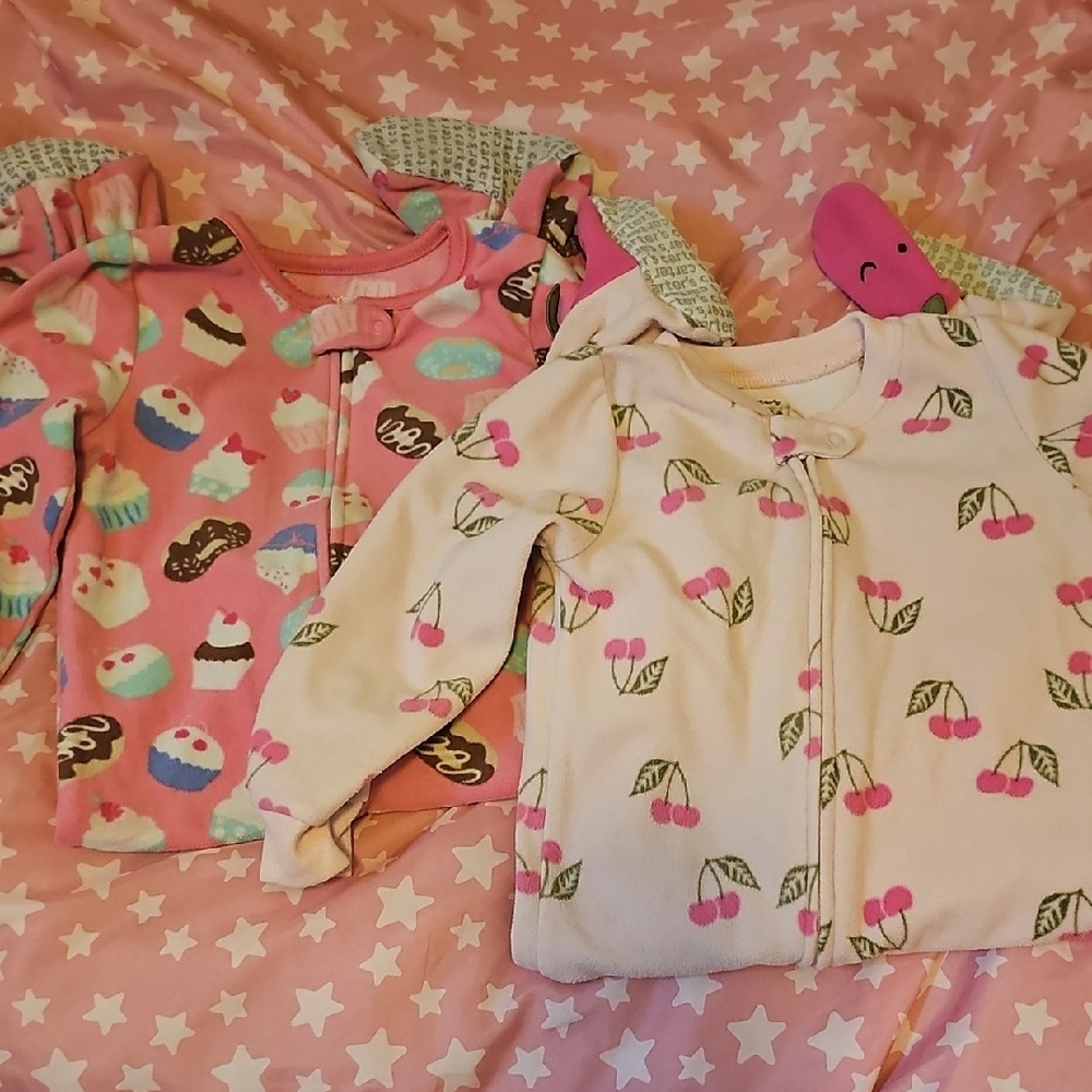 BOGO OFFER🎀 Cherry and Cupcake Kids Pajamas Set